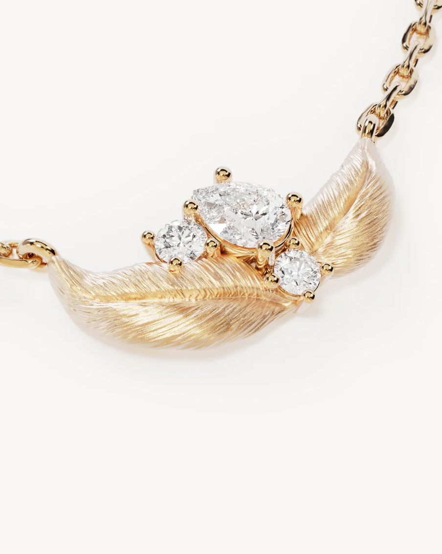 By Charlotte | Through the Seasons Necklace - 18k Gold Vermeil