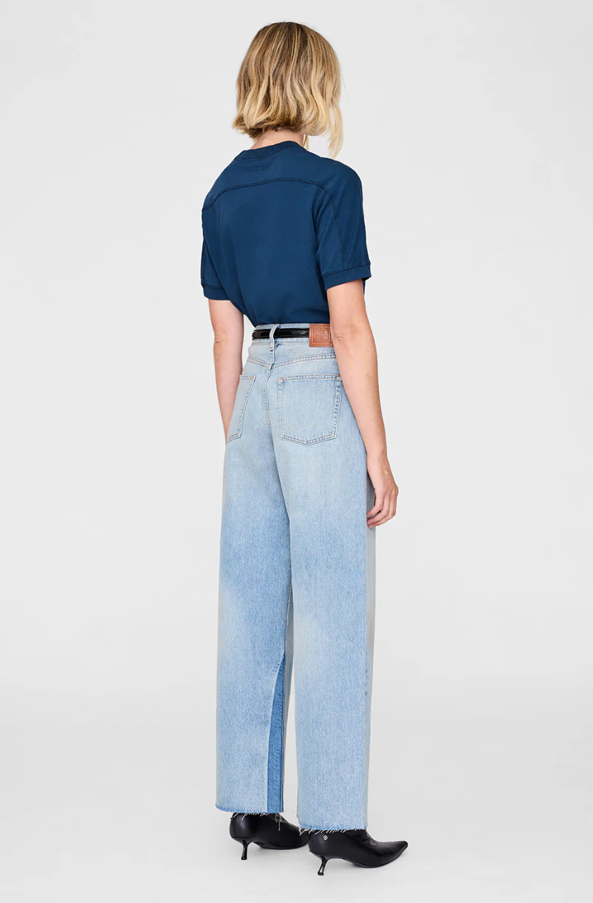 Anine Bing | Jaylin Tee Paris - Washed Navy