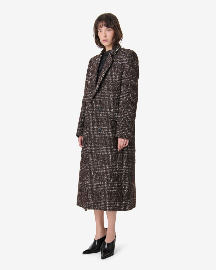IRO Paris | Iglia Wool Coat - Earthy Brown