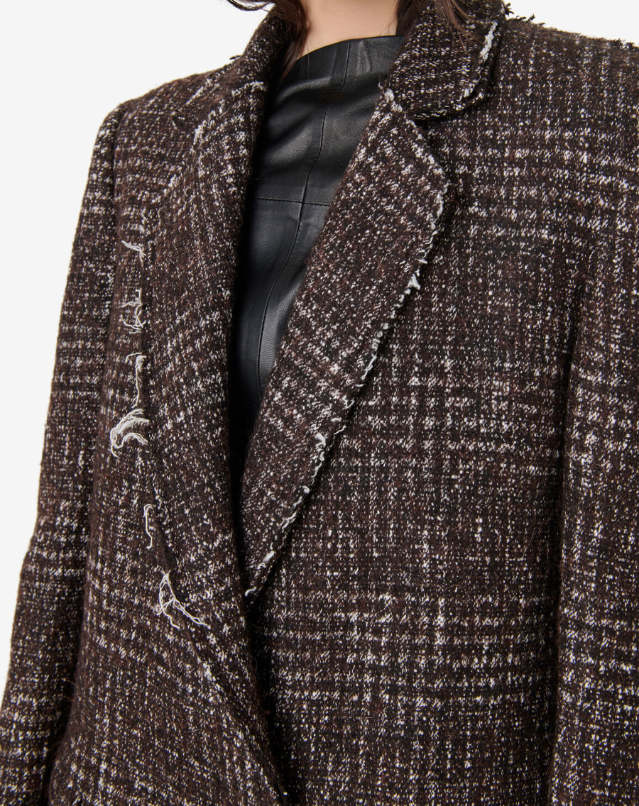 IRO Paris | Iglia Wool Coat - Earthy Brown