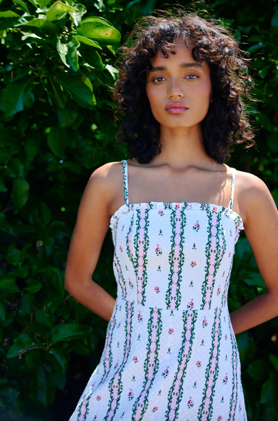 Aston Studio | Molly Dress - Antique Rose Stripe