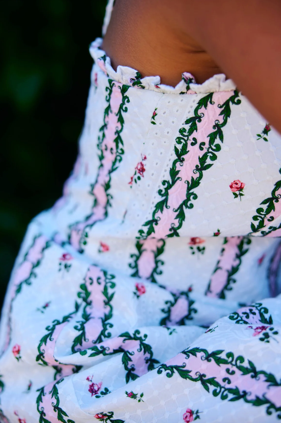 Aston Studio | Molly Dress - Antique Rose Stripe