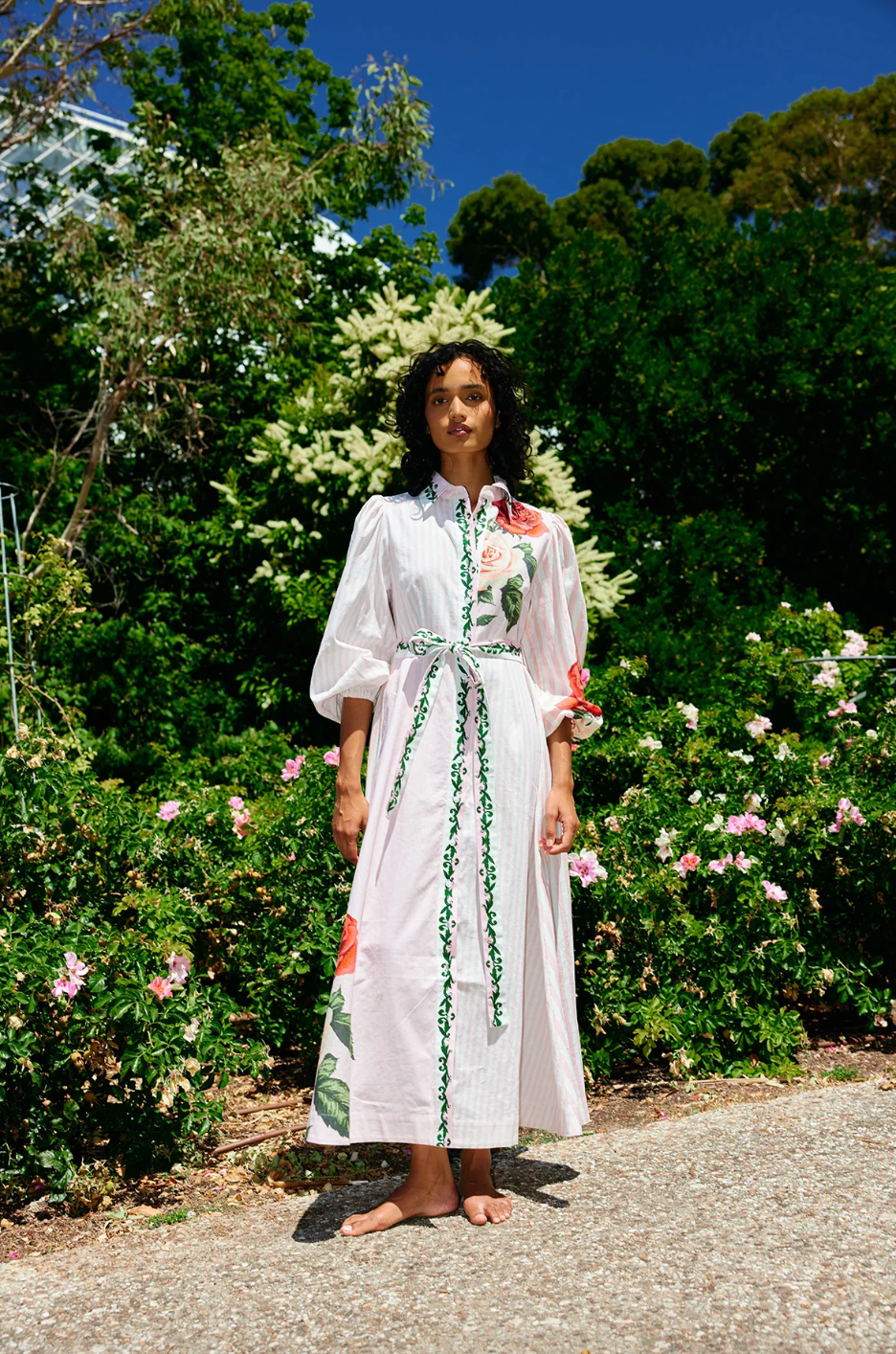 Aston Studio | Lucille Dress - Baby Rose Multi