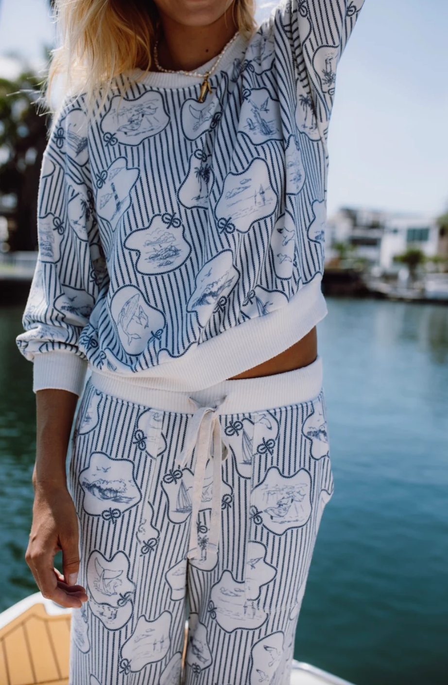 all time favourite | Coastline Cozy Pants - Ahoy