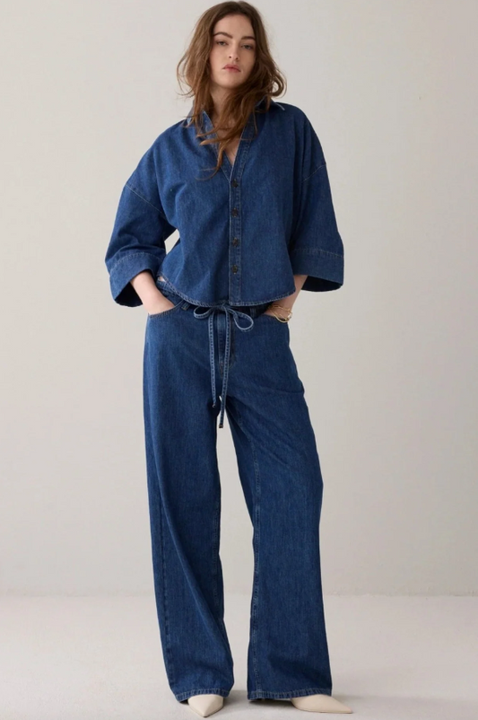 summum || Loose Fit Jean - Cotton Twill