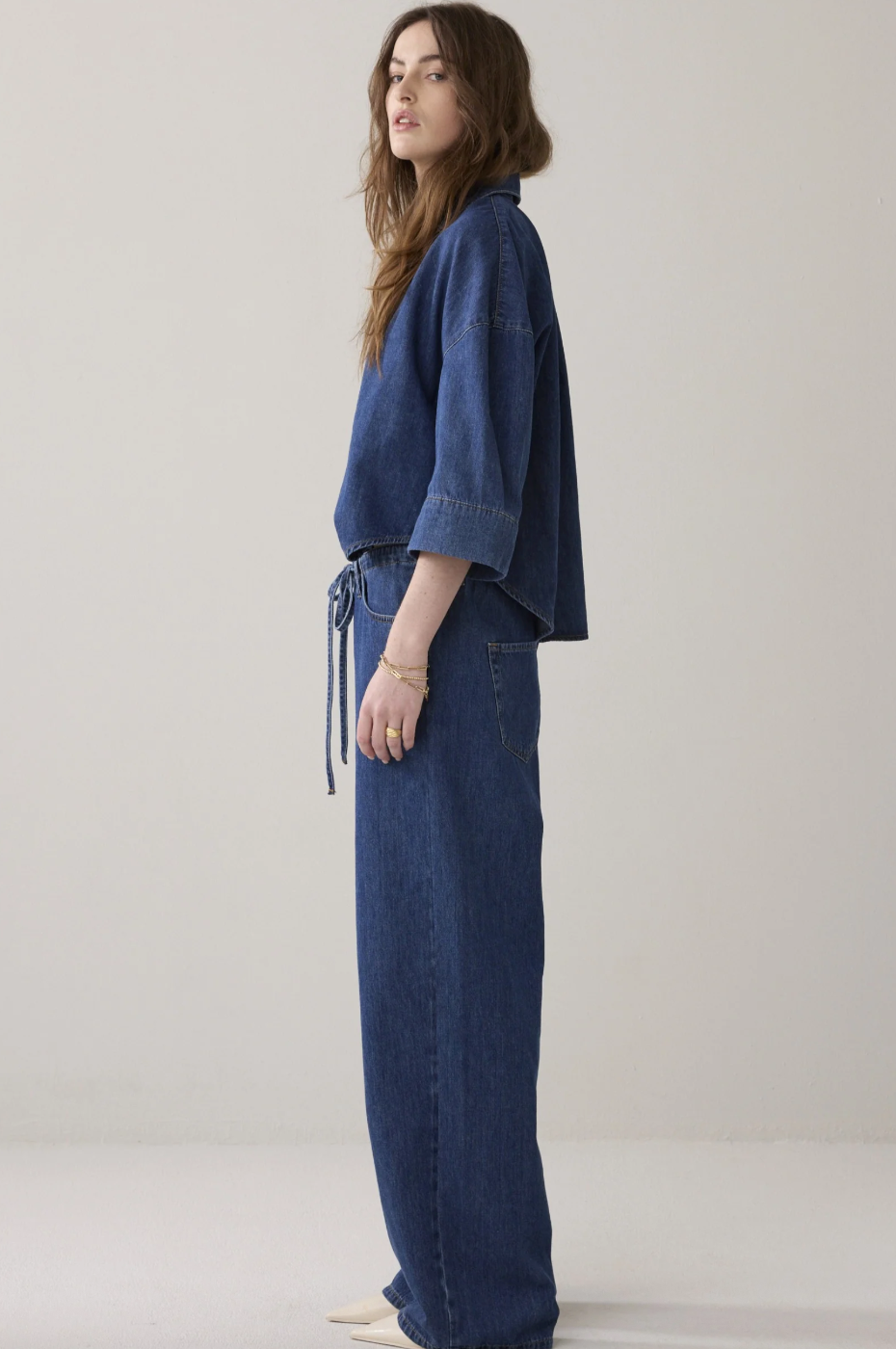 summum || Loose Fit Jean - Cotton Twill