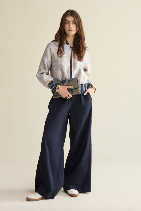 summum || Palazzo Pants - Midnight Blue