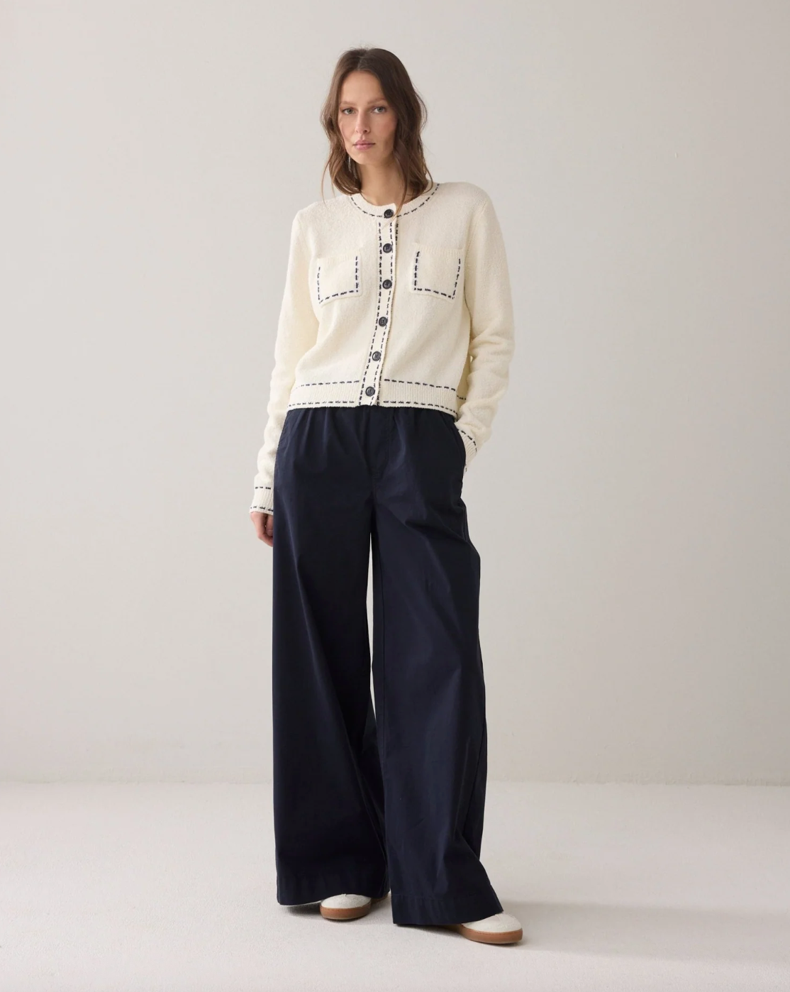 summum || Palazzo Pants - Midnight Blue