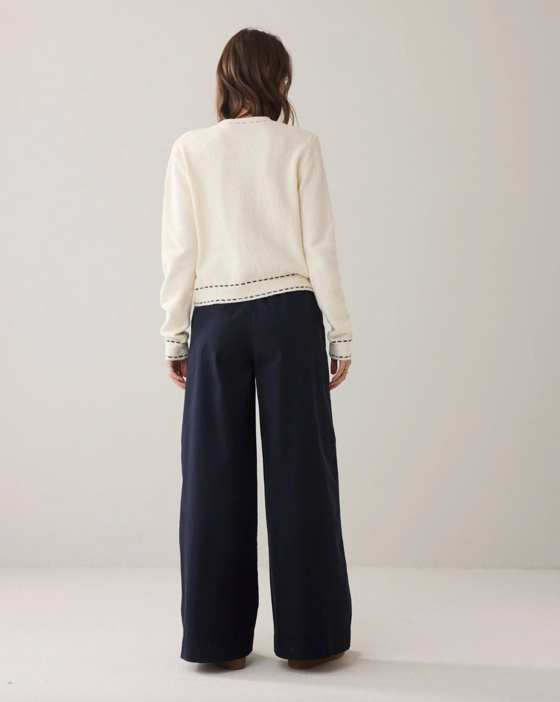summum || Palazzo Pants - Midnight Blue