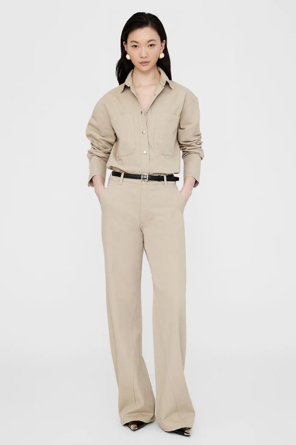 Anine Bing | Briley Pant - Oatmeal