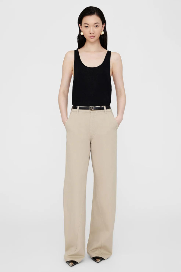 Anine Bing | Briley Pant - Oatmeal