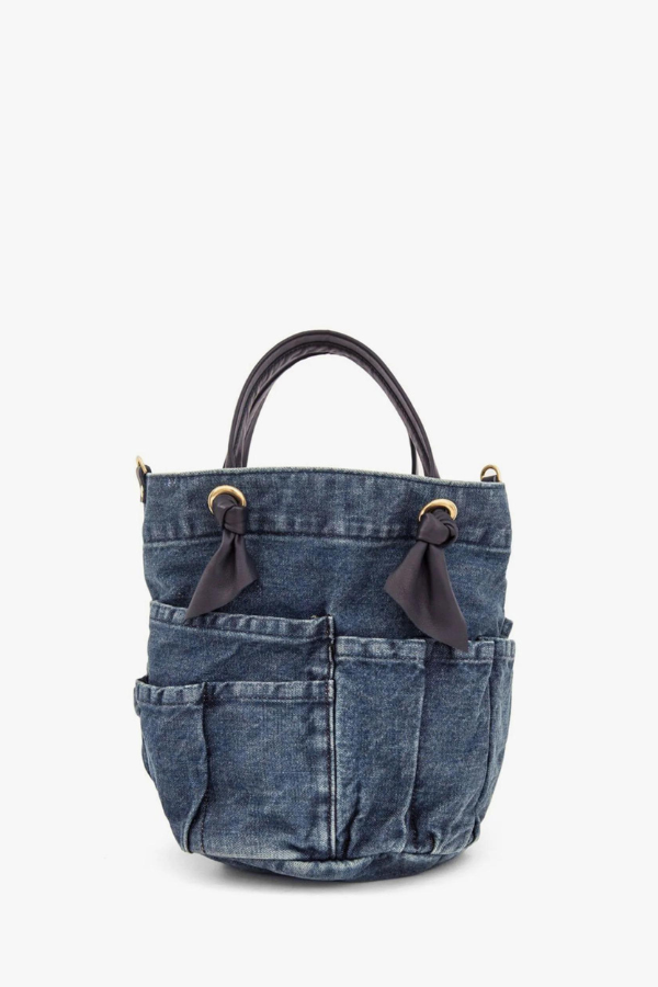 Clare V | Marine Indigo Bag - Washed Denim