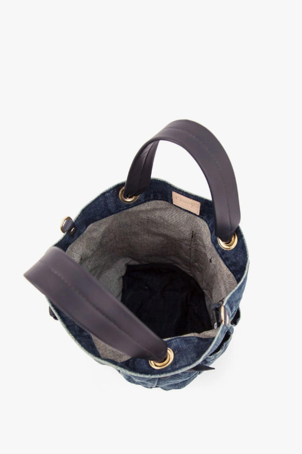 Clare V | Marine Indigo Bag - Washed Denim