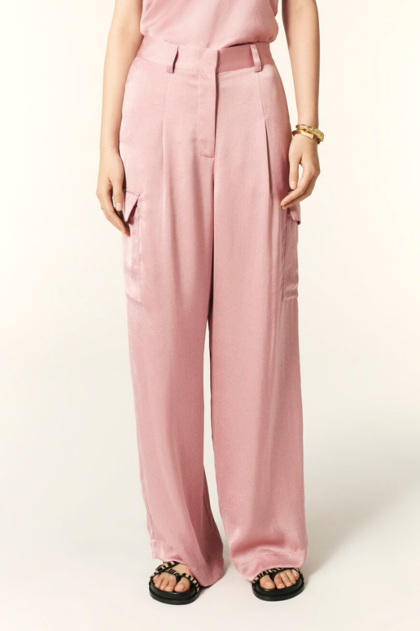 Ba&sh | Cary Cargo Trousers - Vieu Rose