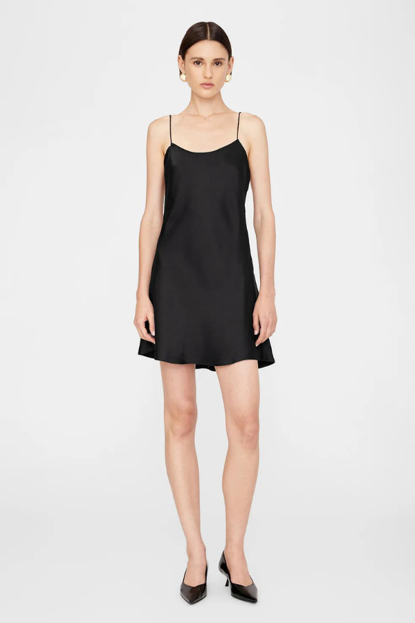 Anine Bing | Chloe Mini Dress - Black