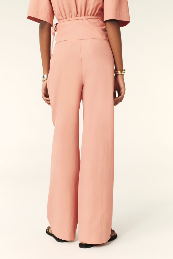 Ba&sh | Fabio Pleated Trousers - Peach