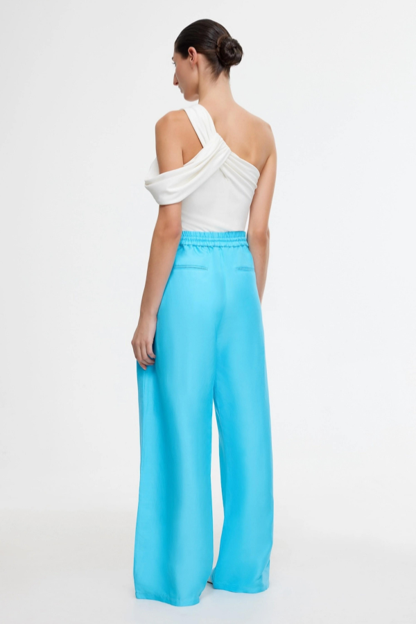 Acler | Bonython Pant - Cyan