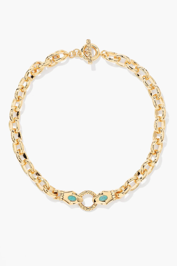 Aurélie Bidermann | Tao Chain-Link Necklace - Gold