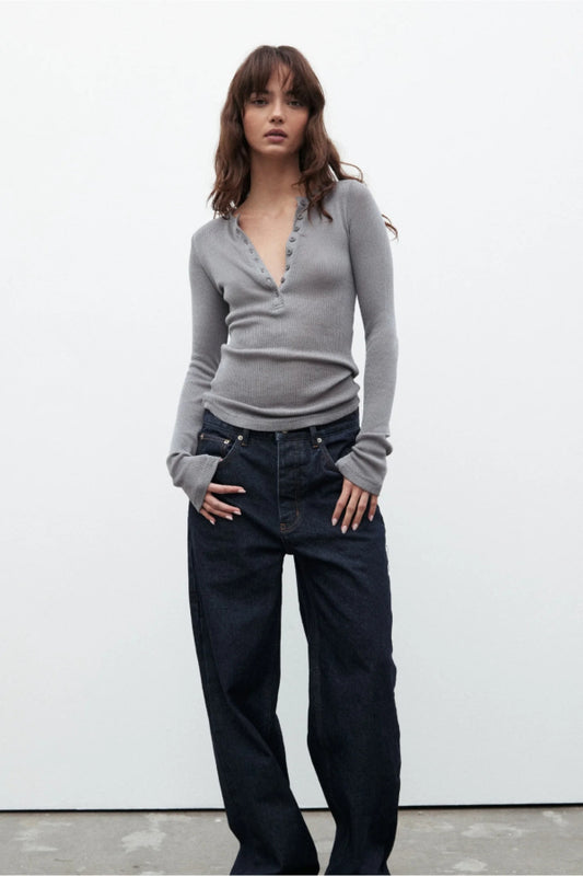 Bayse | Xavier Button Top - Alloy