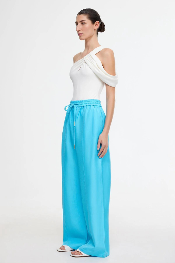 Acler | Bonython Pant - Cyan