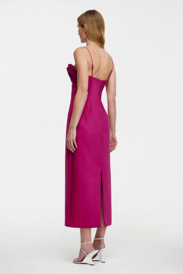 Acler | Mahina Midi Dress - Plum