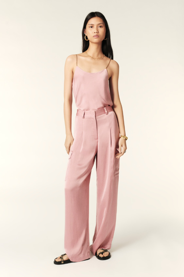 Ba&sh | Cary Cargo Trousers - Vieu Rose