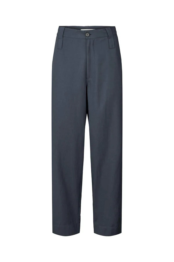 Rabens Saloner | Carly Aviator Pant - Dusty Navy