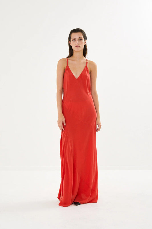 Rabens Saloner | Madigan Dress - Red