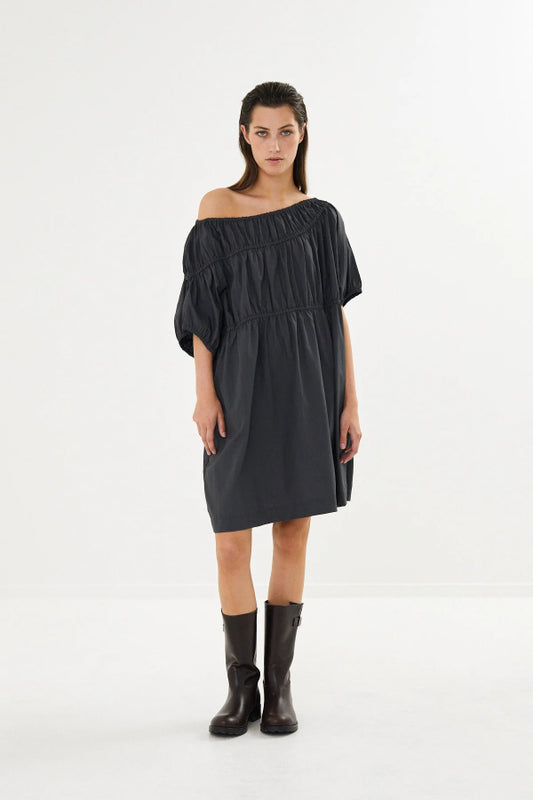 Rabens Saloner | Mae Dress - Pirate Black