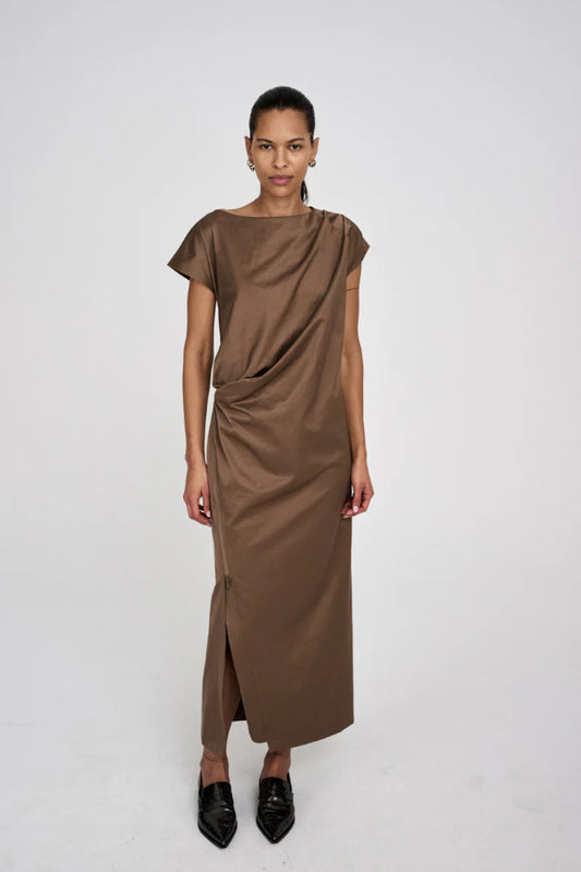 Rabens Saloner | Cenobia Cotton Fusion Dress - Cub