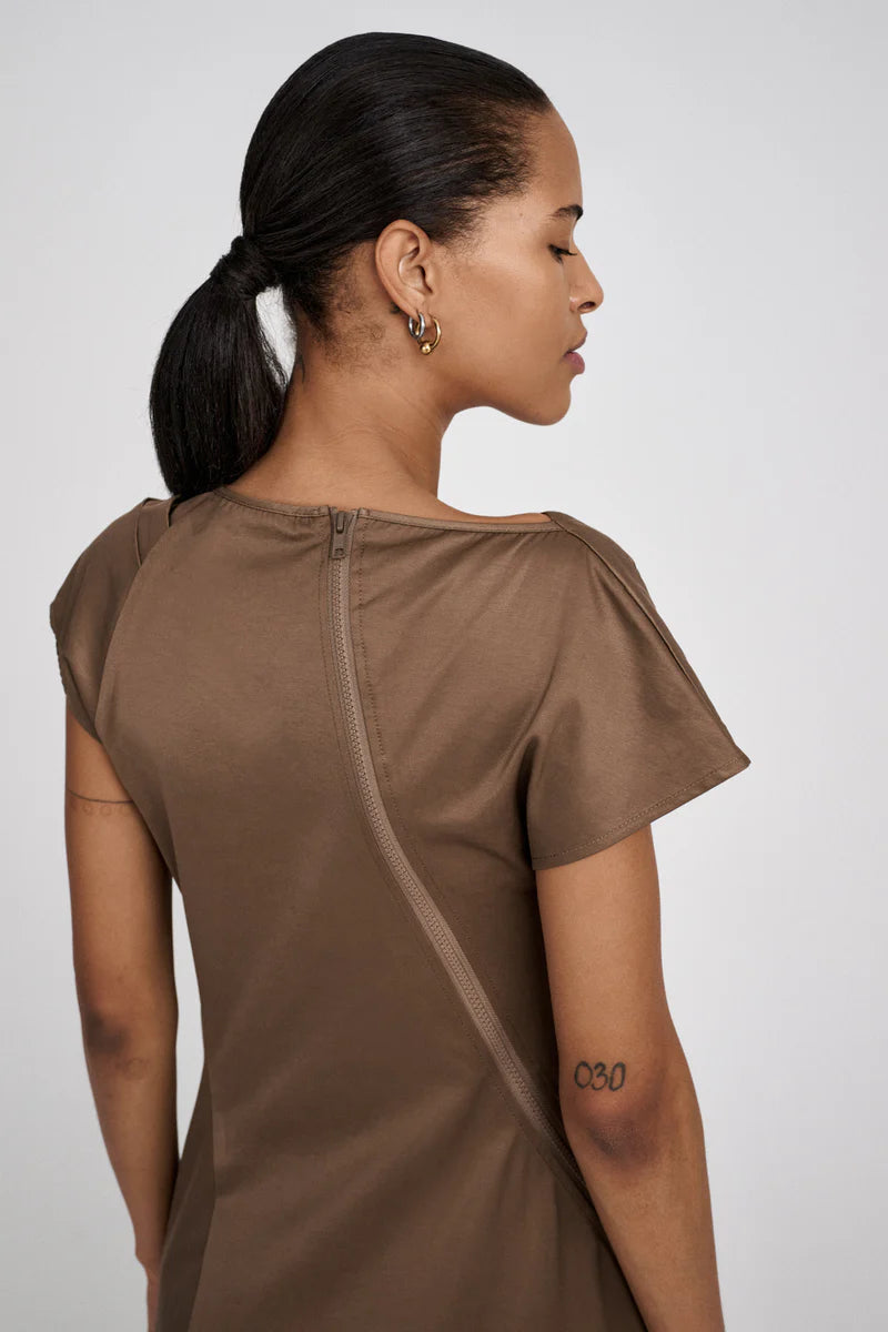 Rabens Saloner | Cenobia Cotton Fusion Dress - Cub