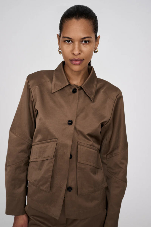 Rabens Saloner | Charmaine Cotton Fusion Jacket - Cub