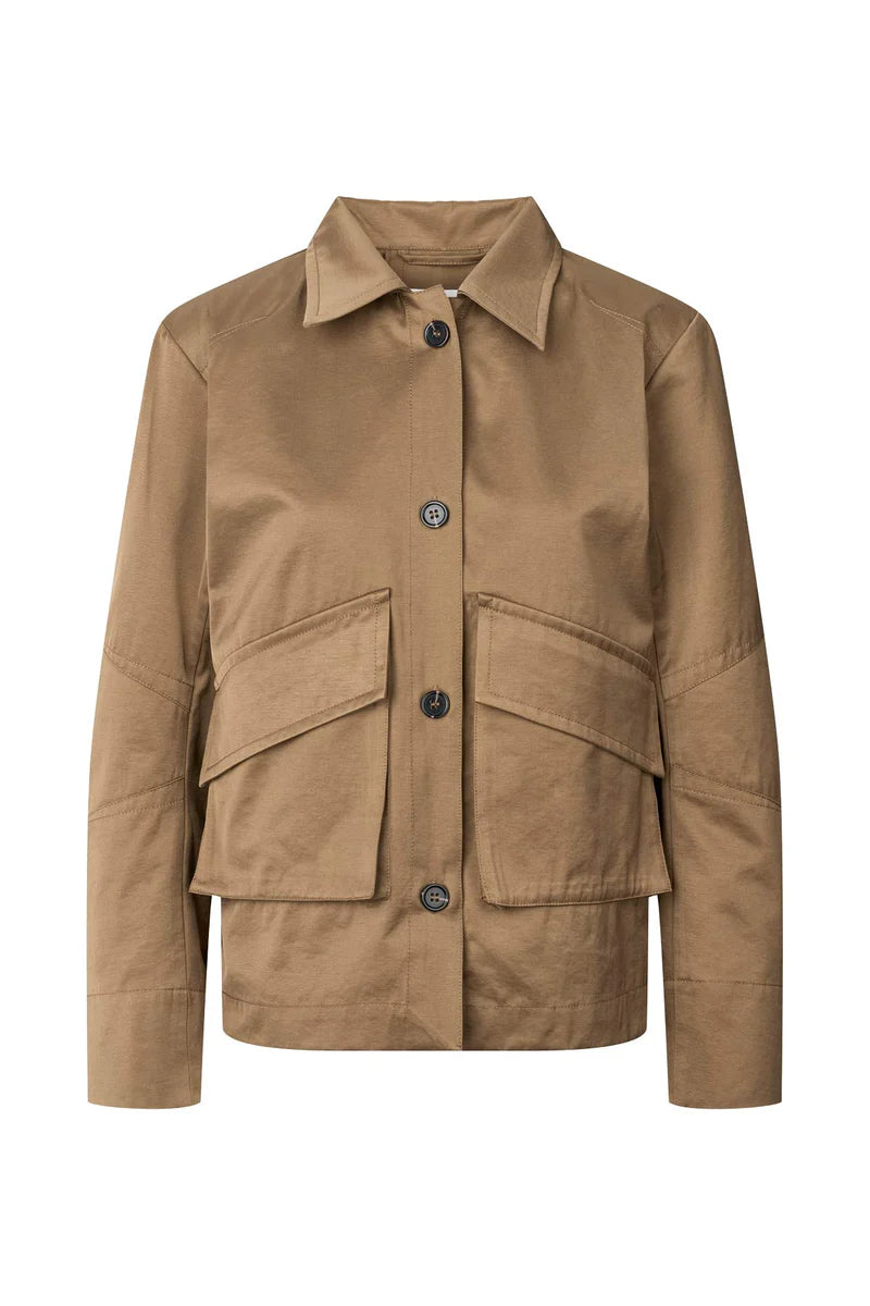 Rabens Saloner | Charmaine Cotton Fusion Jacket - Cub