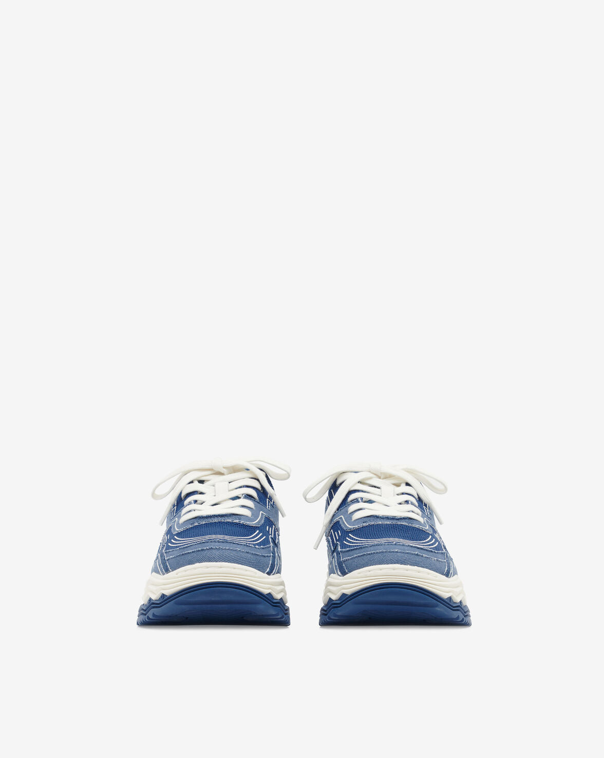 IRO Paris | Wave Sneaker - Patchwork Denim