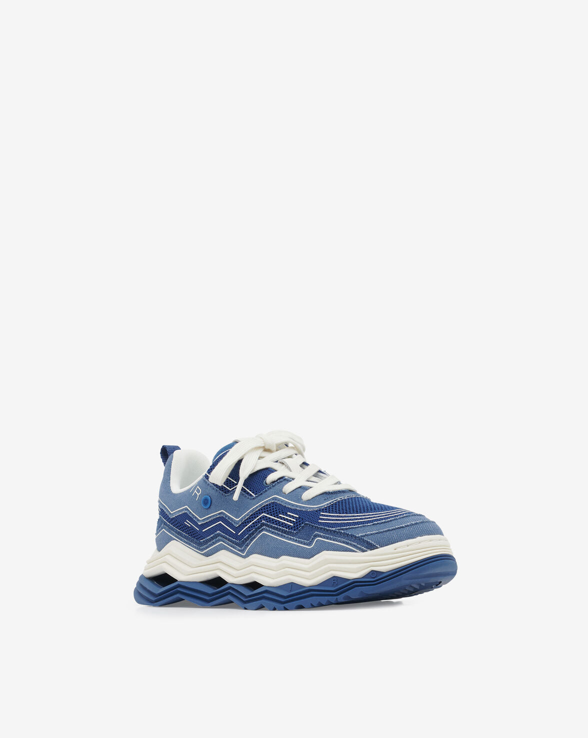 IRO Paris | Wave Sneaker - Patchwork Denim