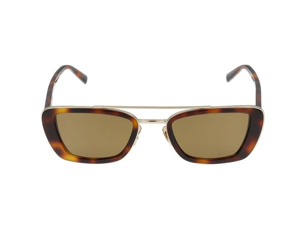 Saint Laurent | Square Aviator - Havana