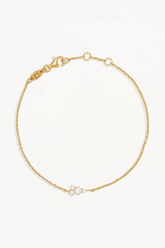 By Charlotte | Gold Mist Bracelet - Gold Vermeil