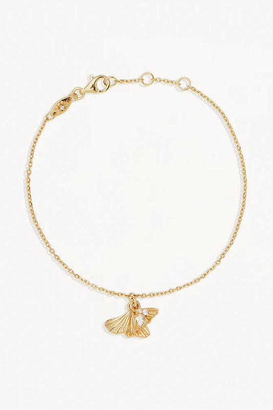 By Charlotte | Gold Ocean Whisper Bracelet - Gold Vermeil