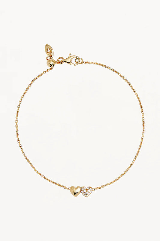 By Charlotte | Always By Your Side Bracelet - Gold
