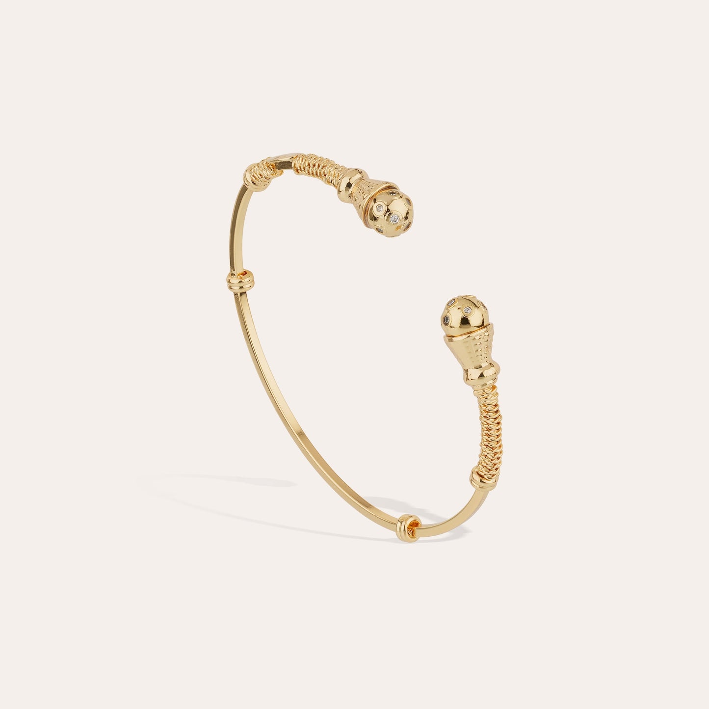Gas Bijoux | Epique Comete Strass Bracelet - Gold