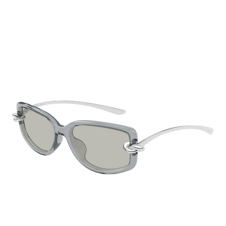 Bottega Veneta | Knot Sunglasses - Blue / SIlver