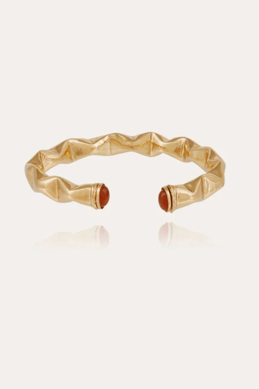 Gas Bijoux | Moki Cabachons Bracelet - Gold