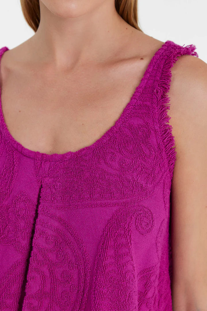 Devotion Twins | Rosel Top - Magenta