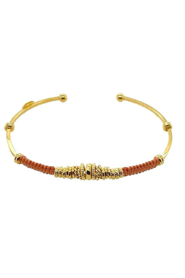 Gas Bijoux | Zizanie Bracelet - Gold/Rust