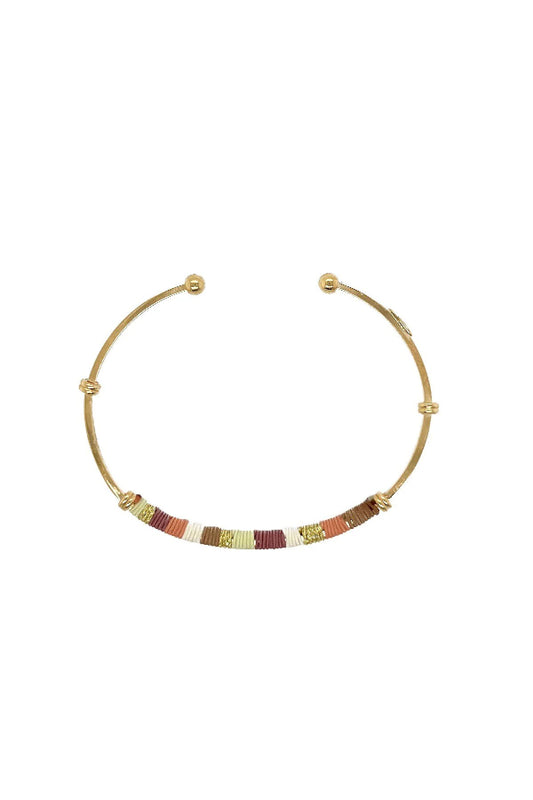 Gas Bijoux | Zanzibar Bracelet Tri Colour - Gold