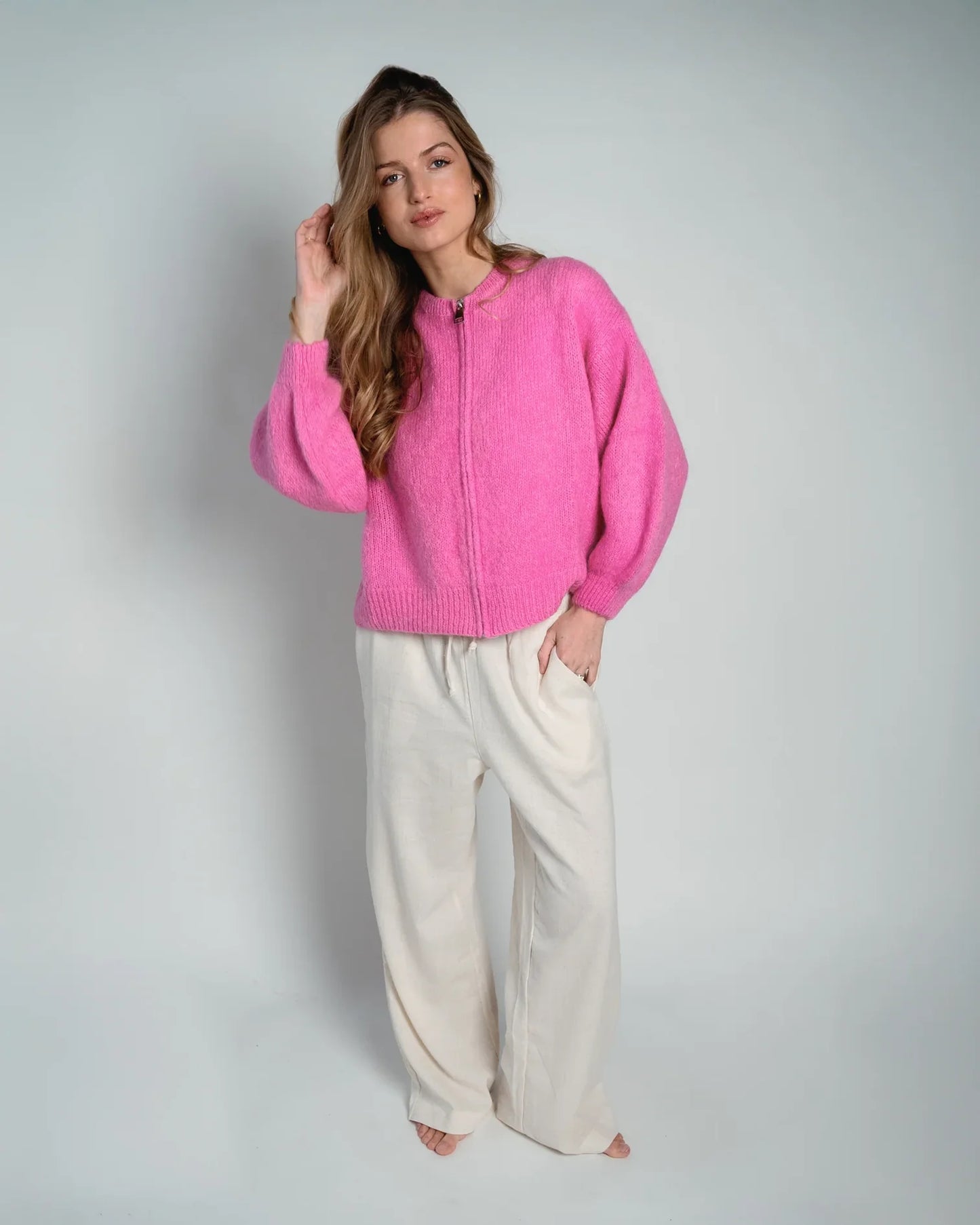 Lou & Odette | Odette Bomber - Candy Pink