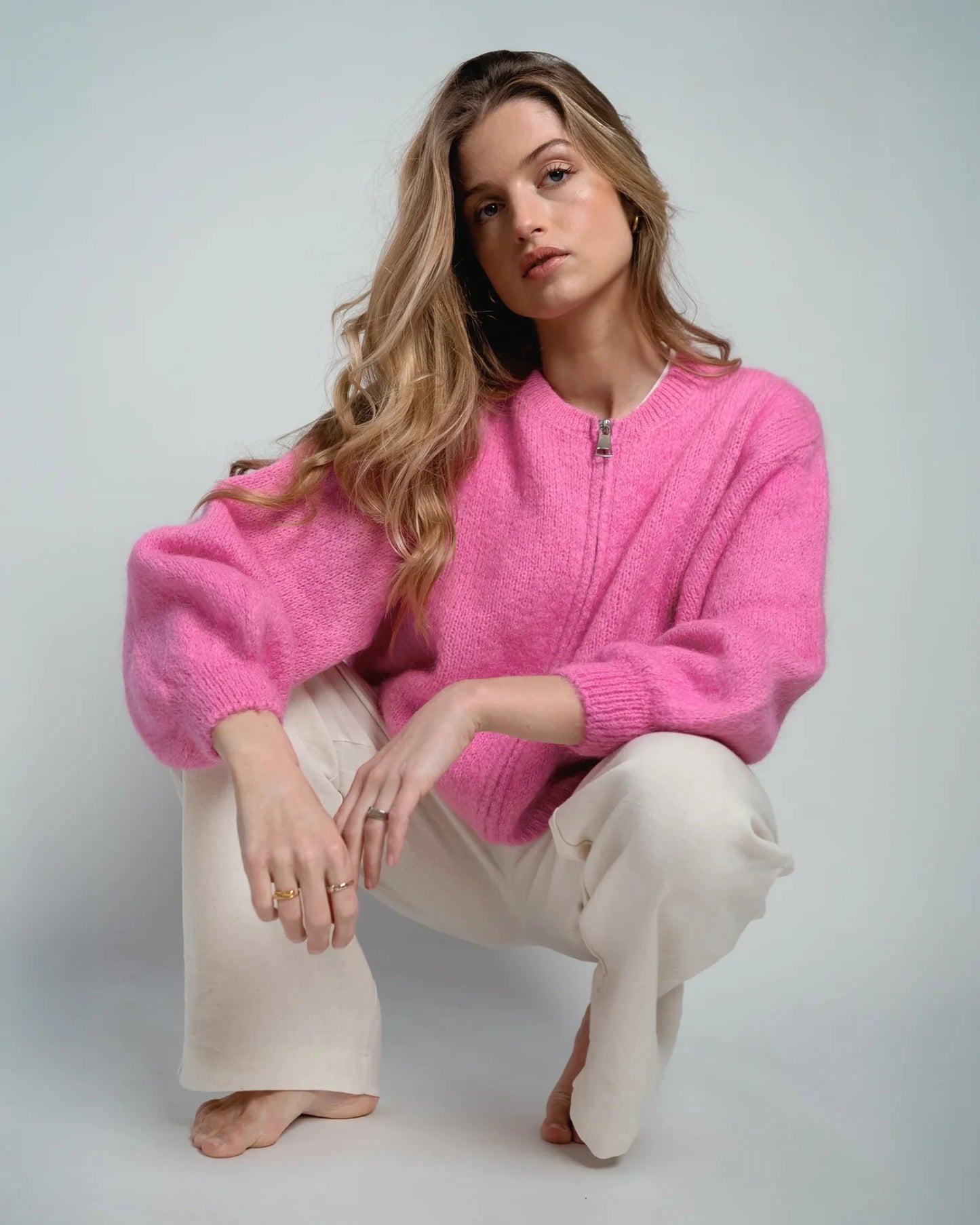Lou & Odette | Odette Bomber - Candy Pink