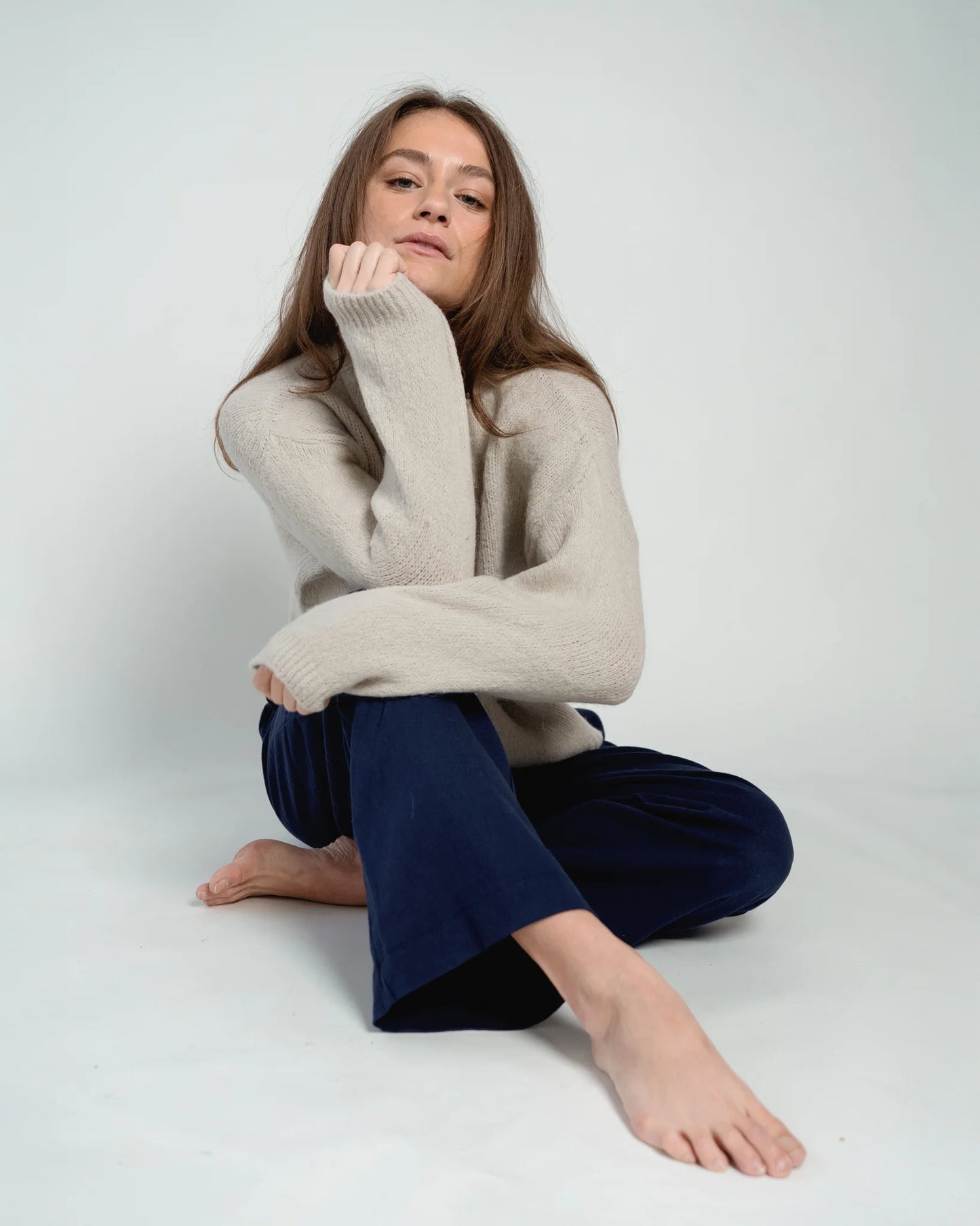 Lou & Odette | Nathalie Cardigan - Sand
