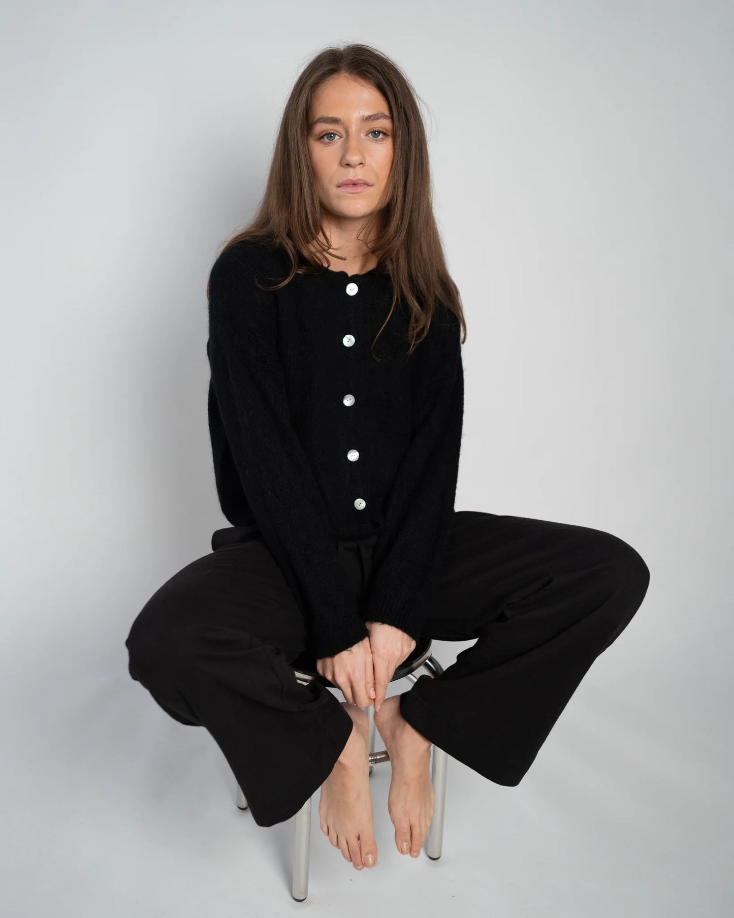 Lou & Odette | Nathalie Cardigan - Black