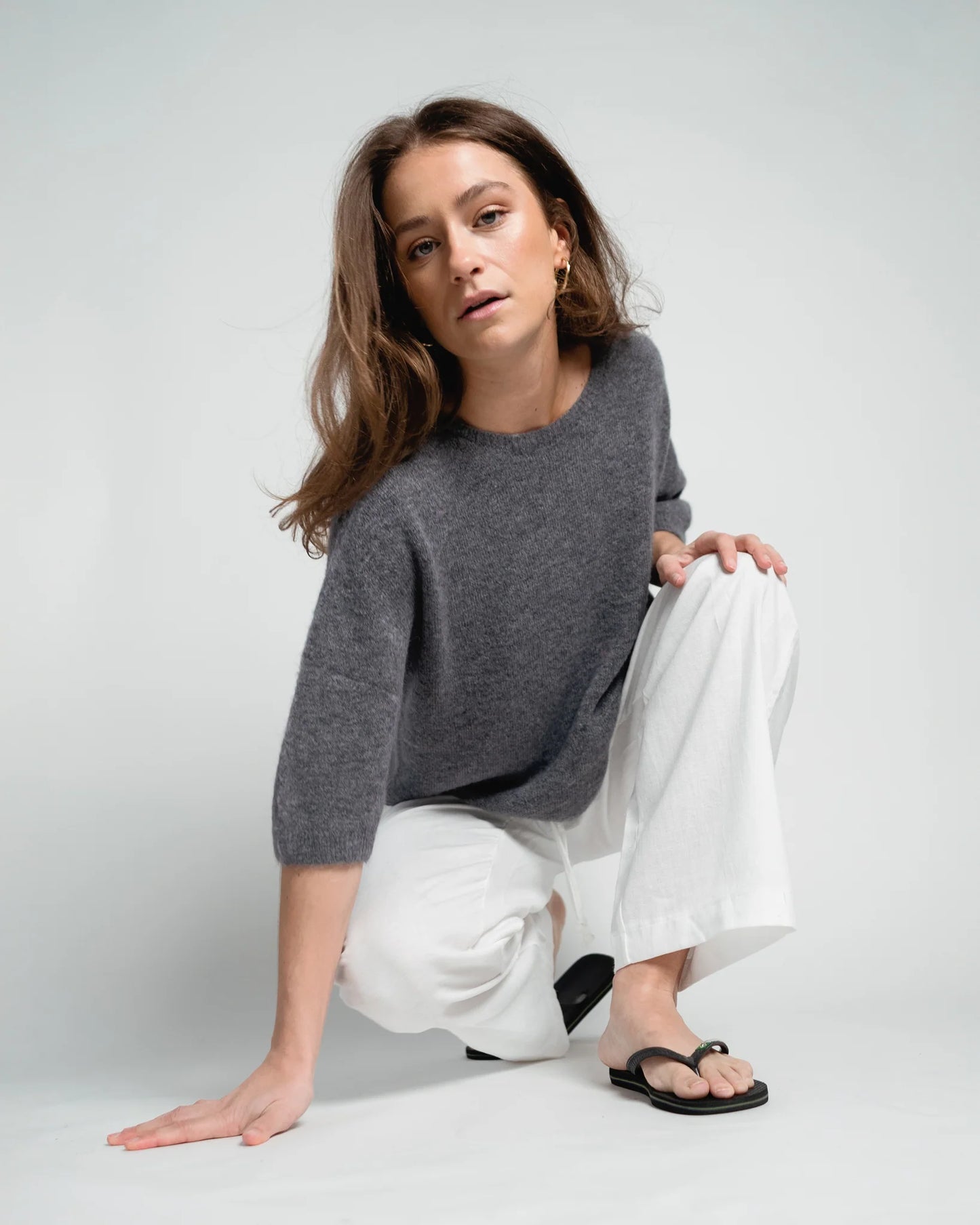Lou & Odette | Annabelle Pullover  - Grey